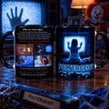 Taza Poltergeist, vista de ambas caras