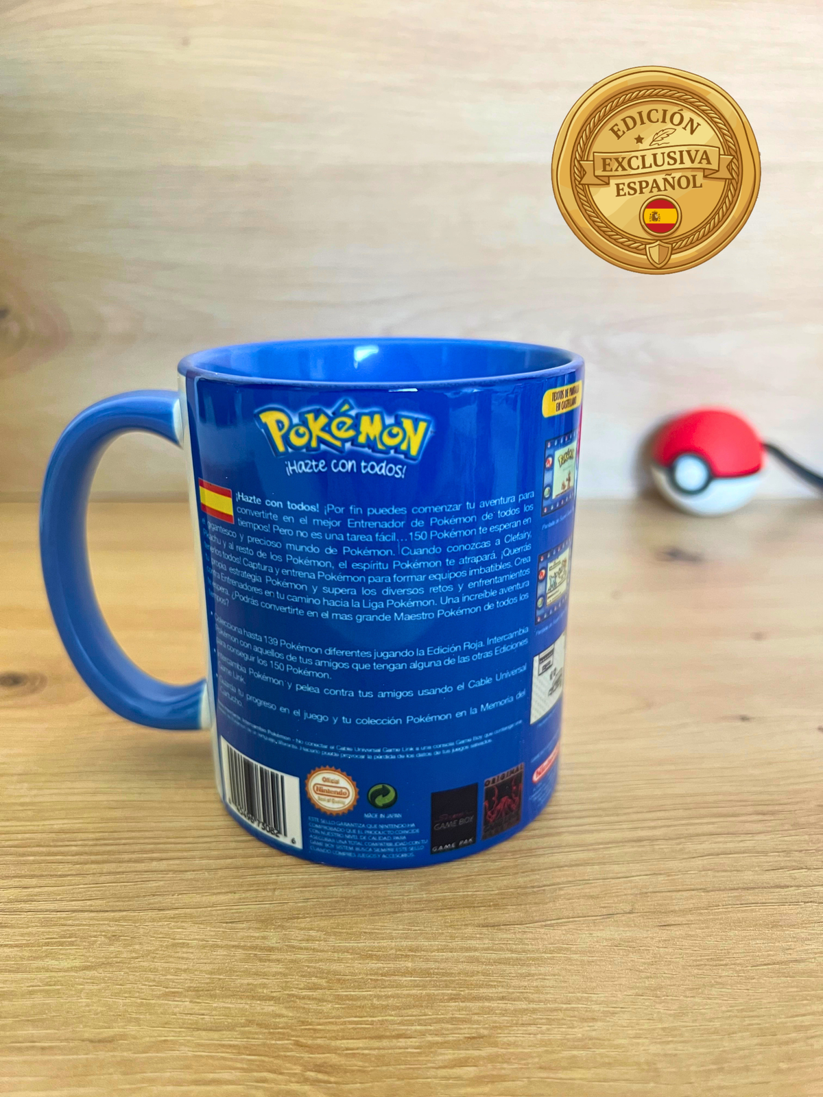 Taza Pokémon Azul💧