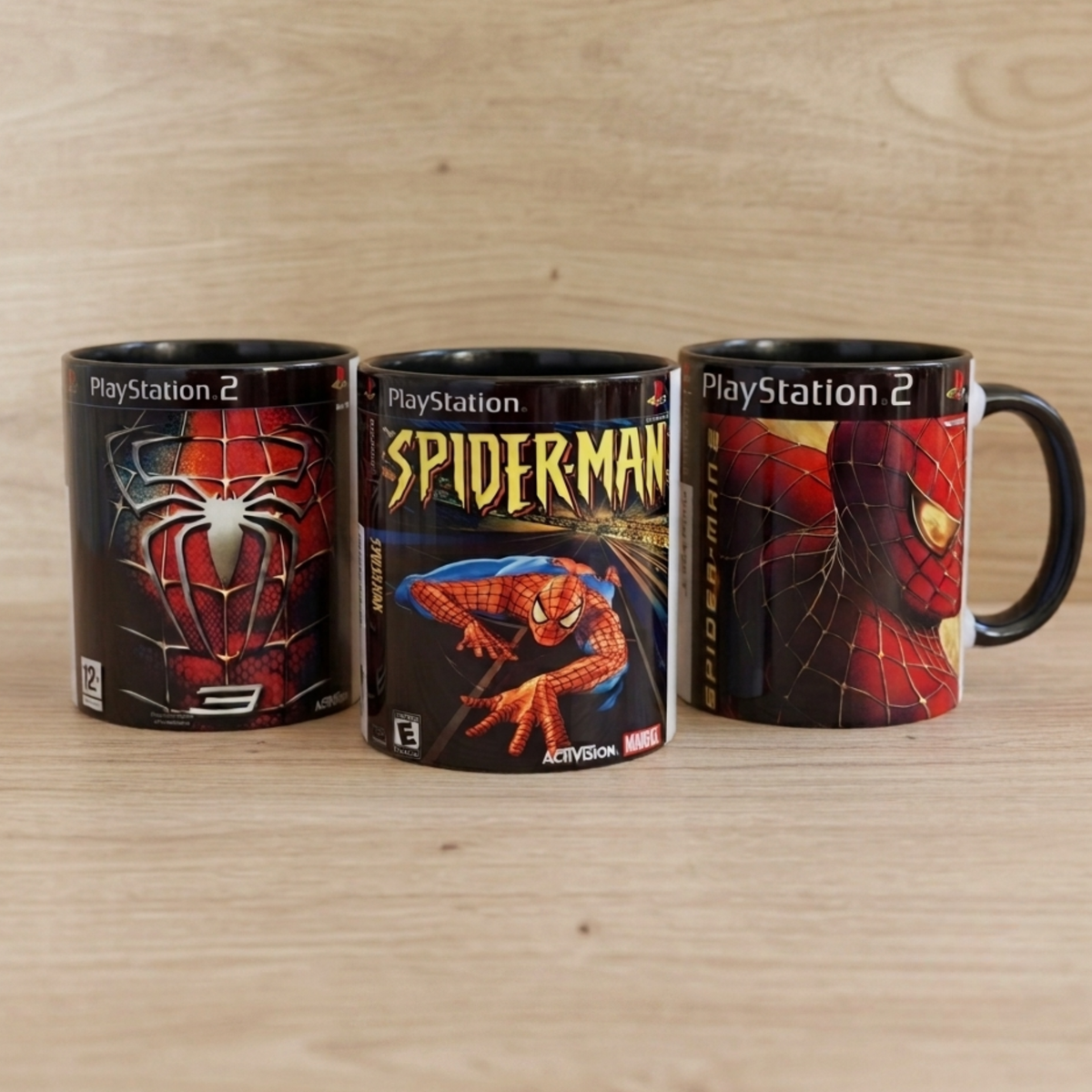 Tazas Spider-Man en Español