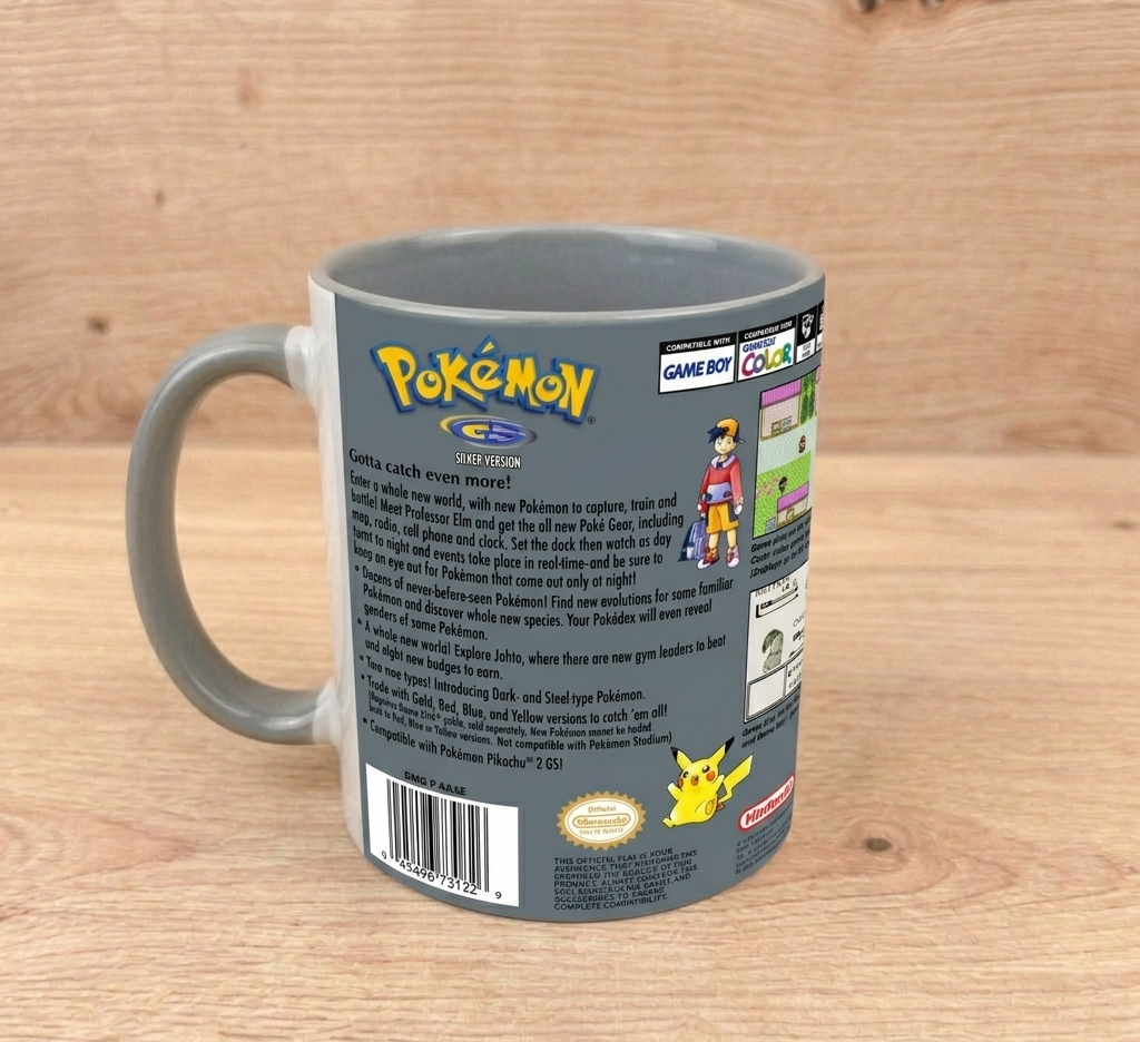 Taza Pokémon Plata🩶