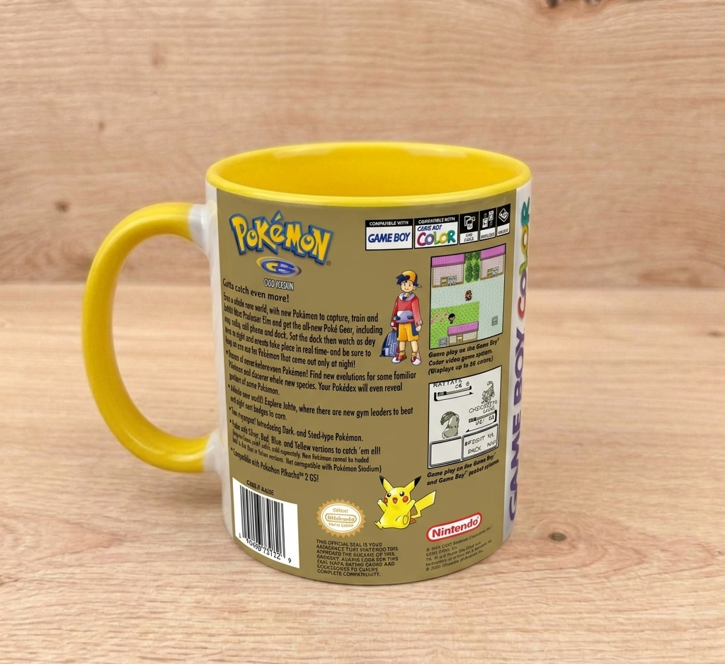 Taza Pokémon Oro 💛