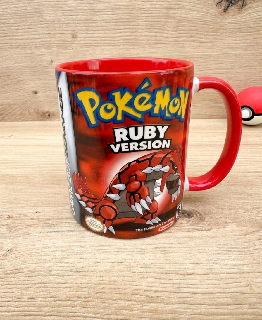 Taza Pokémon Rubi❤️
