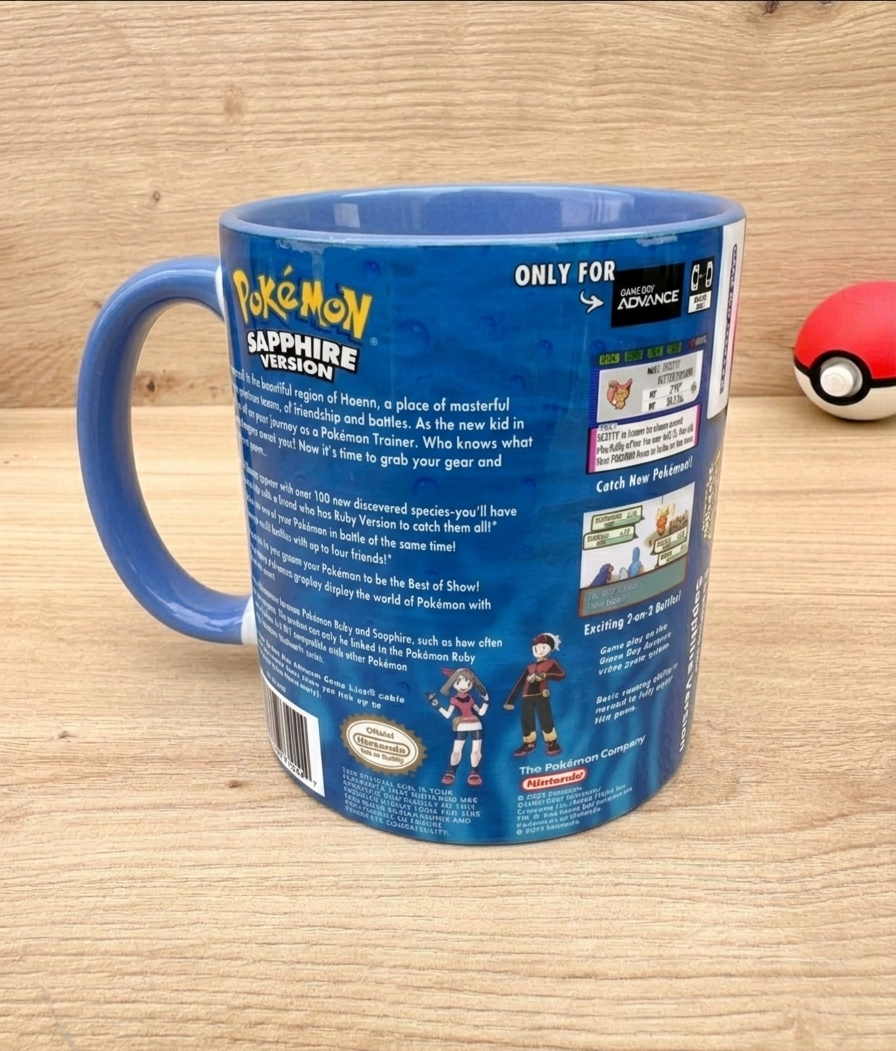 Taza Pokémon Zafiro💙
