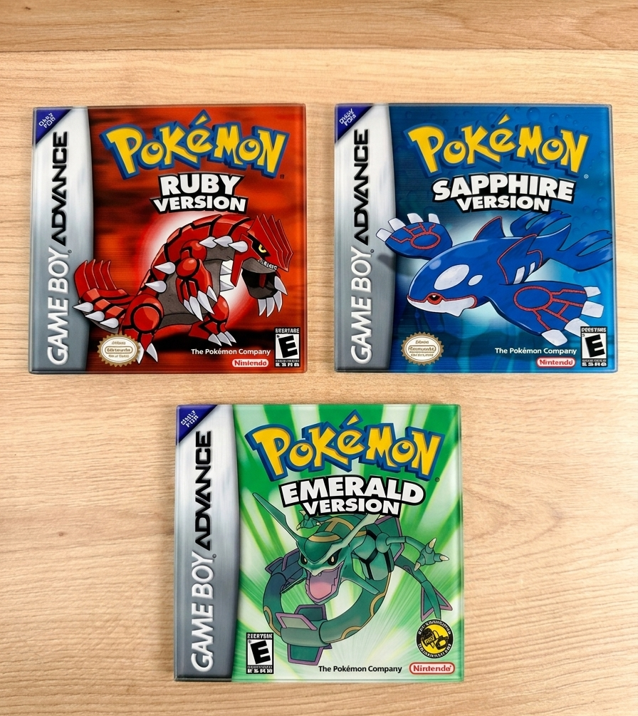 Posavasos de Cristal Pokémon Game Boy Advance - imagen principal del producto