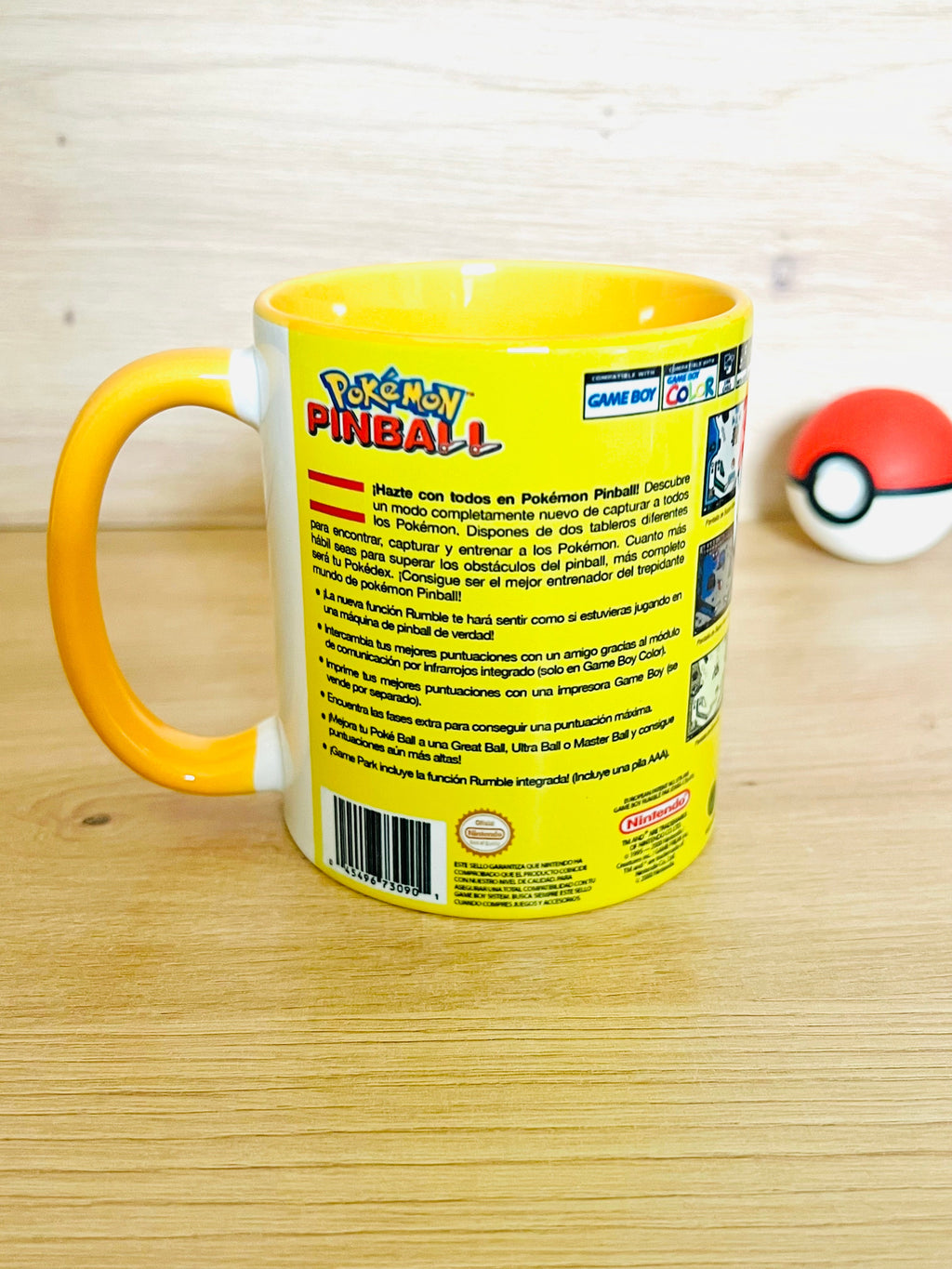 Taza Pokémon Pinball 💛