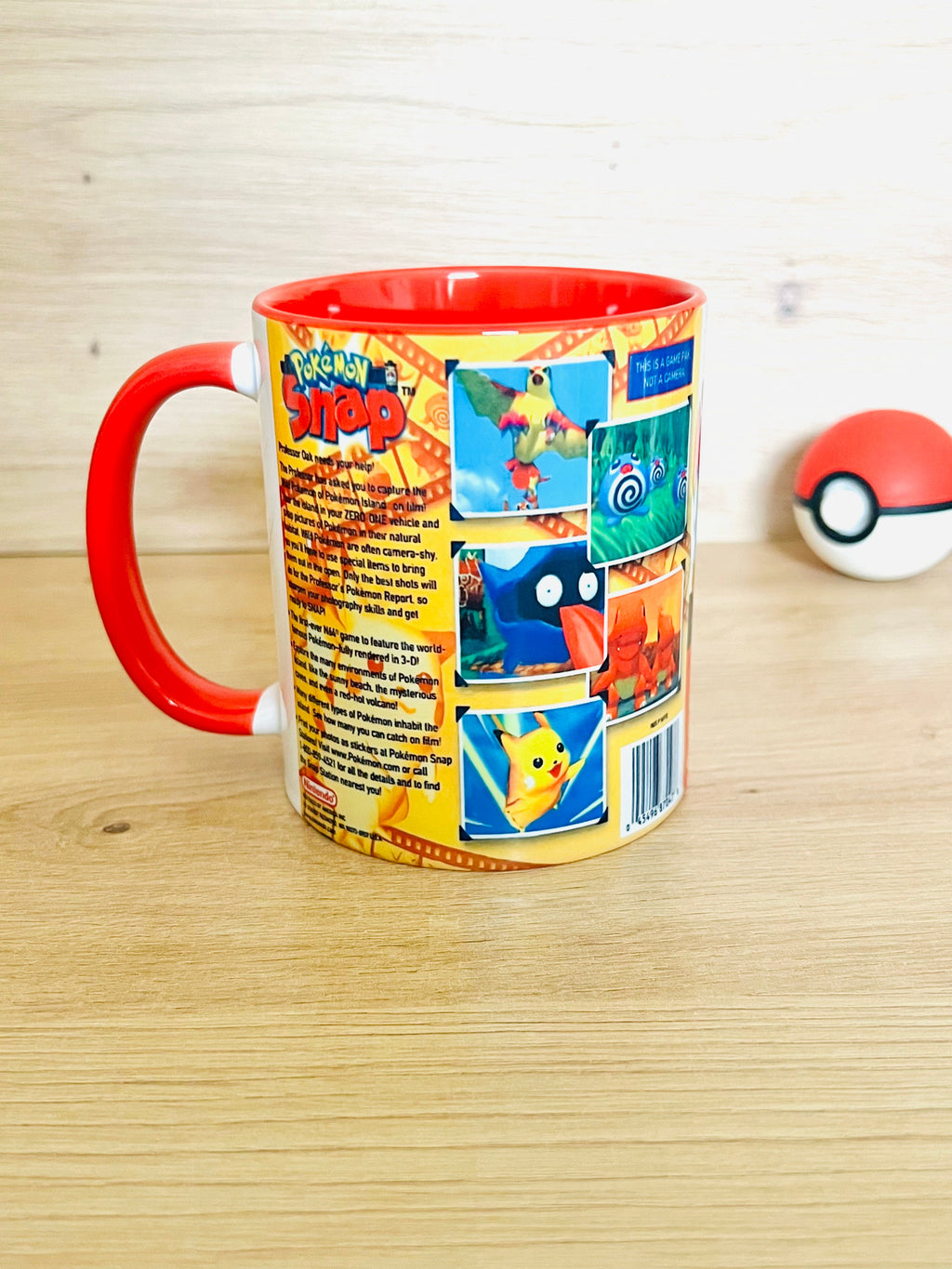 Taza Pokémon Snap Nintendo 64