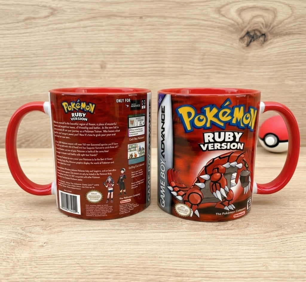 Taza Pokémon Rubi❤️