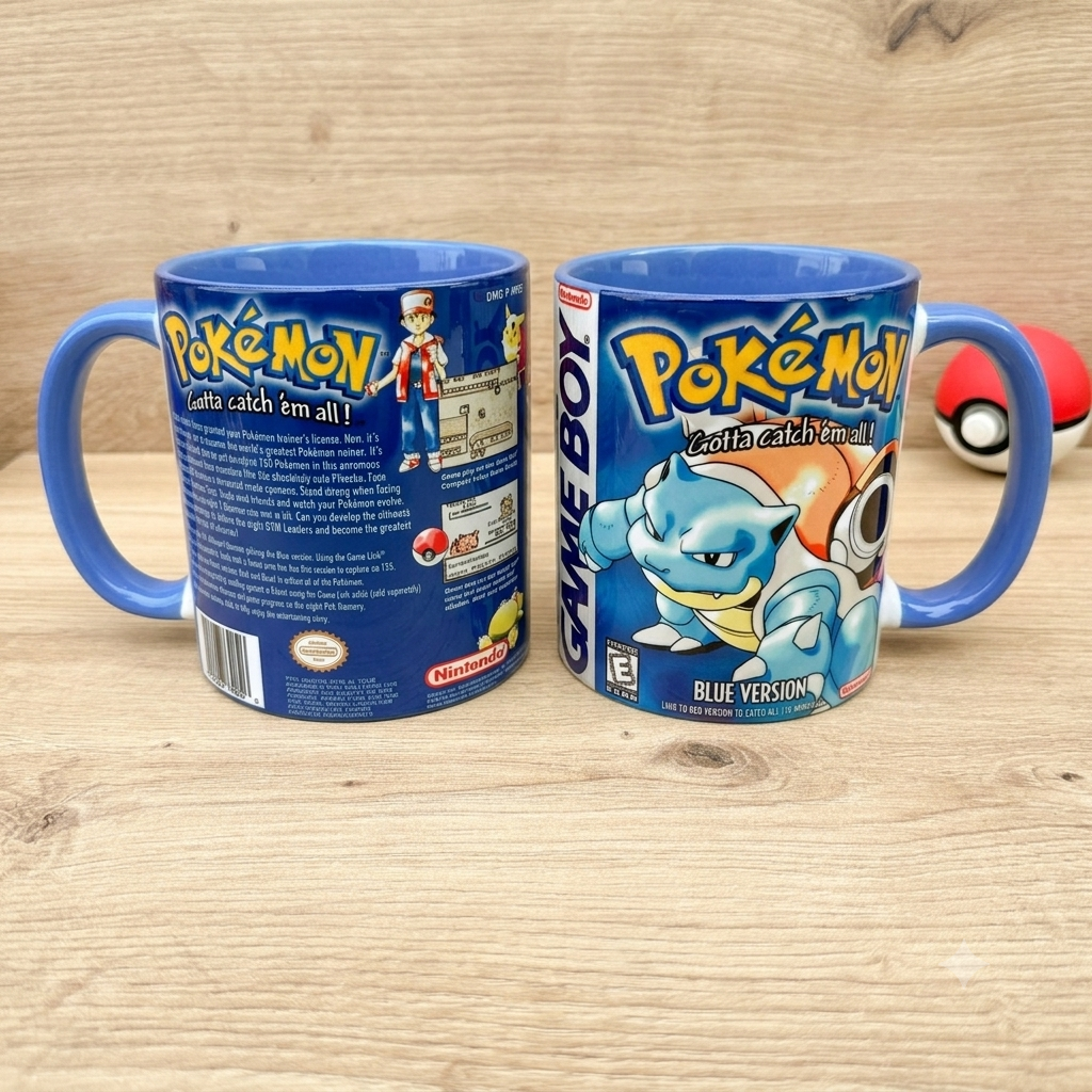 Taza Pokémon Azul💧