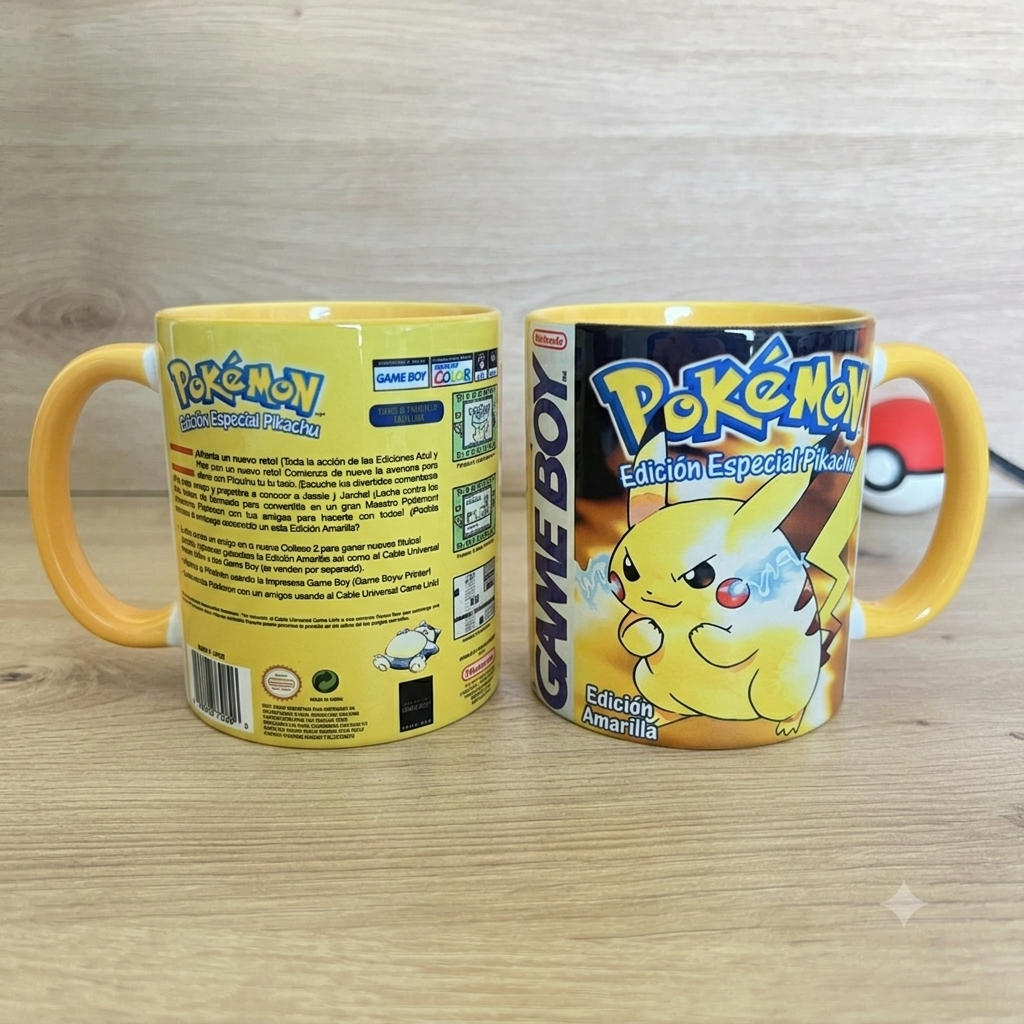 Taza Pokémon Amarillo ⚡️