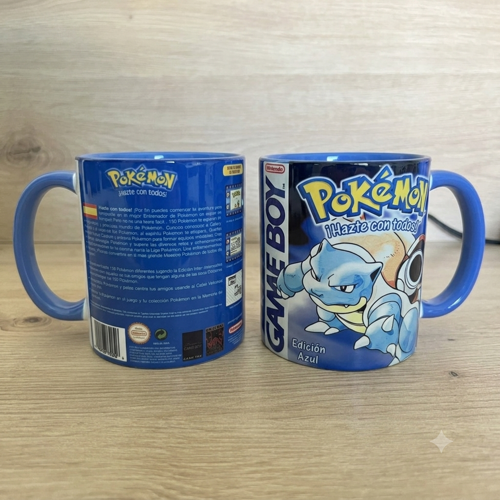 Taza Pokémon Azul💧