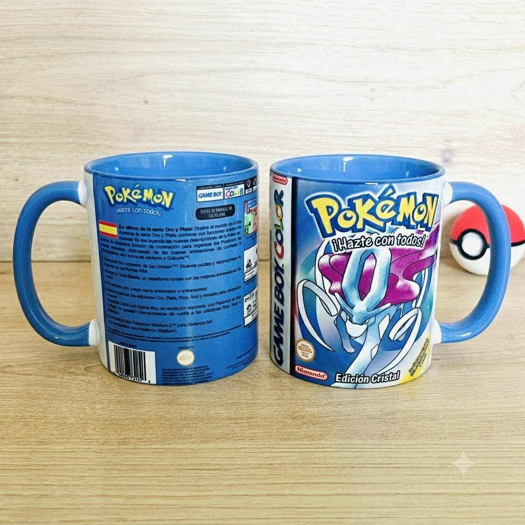 Taza Pokémon Cristal💙