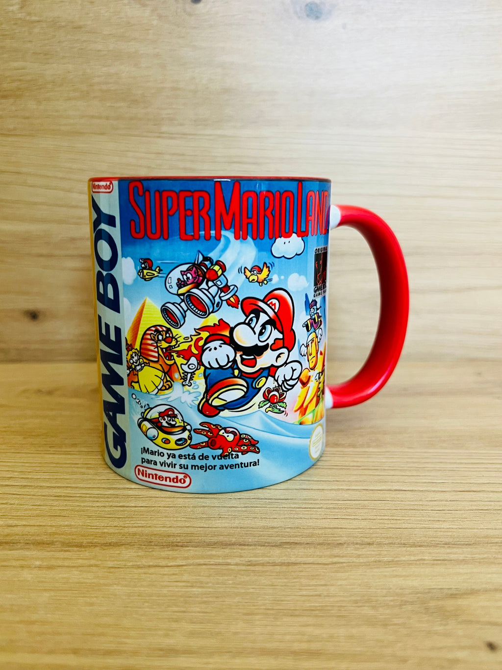 Tazas Super Mario Retro · Carátula completa