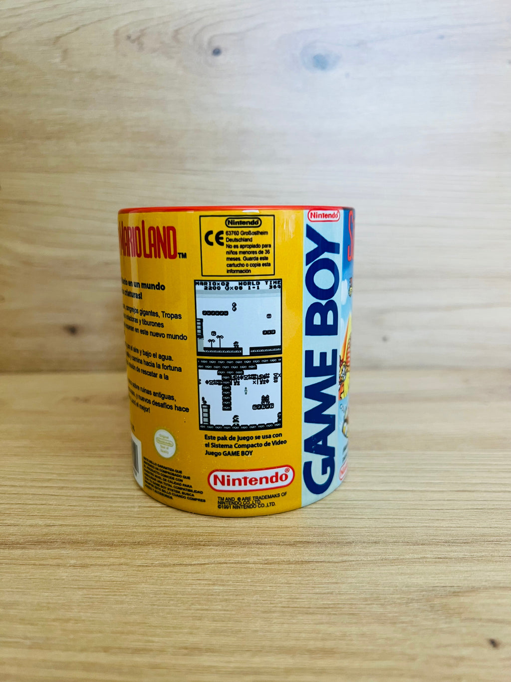 Tazas Super Mario Retro · Carátula completa