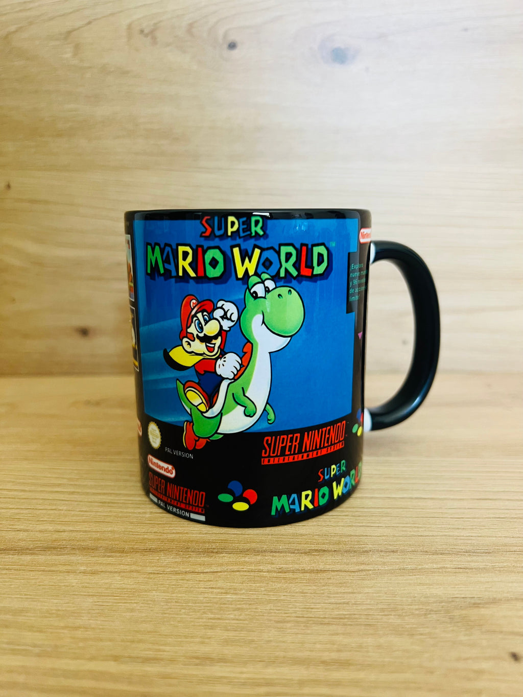 Tazas Super Mario Retro · Carátula completa