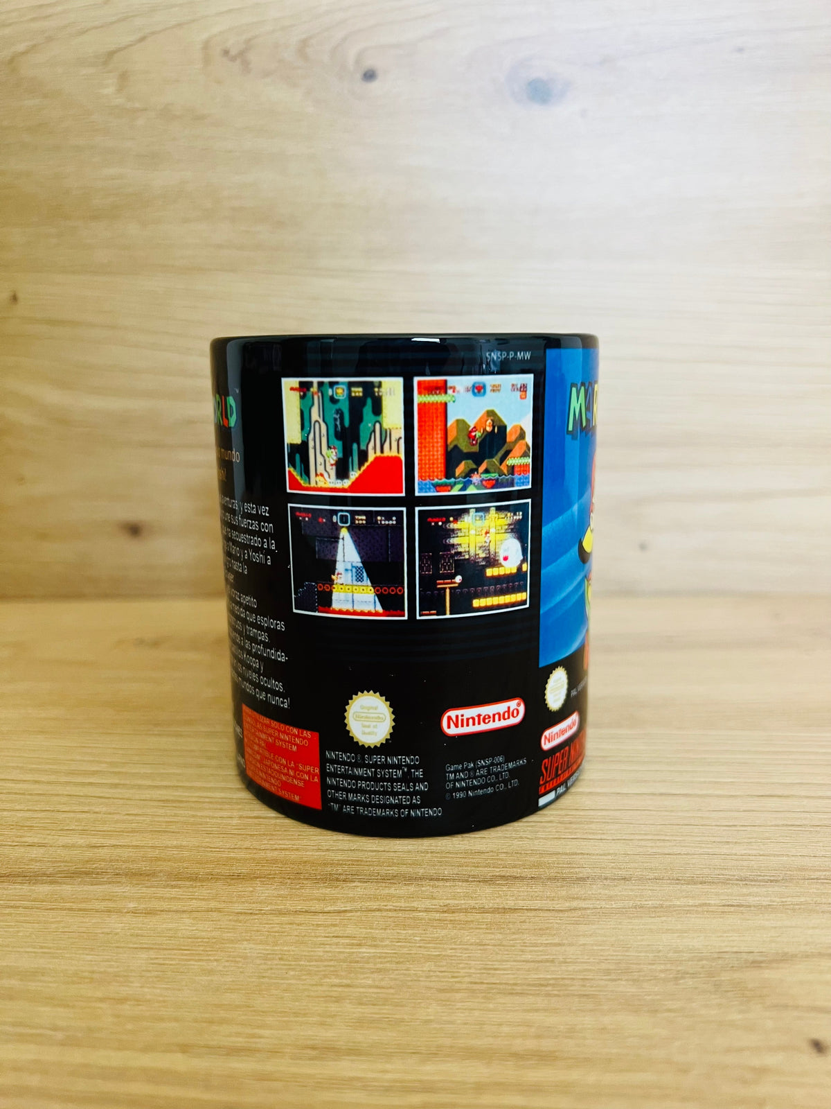 Tazas Super Mario Retro · Carátula completa