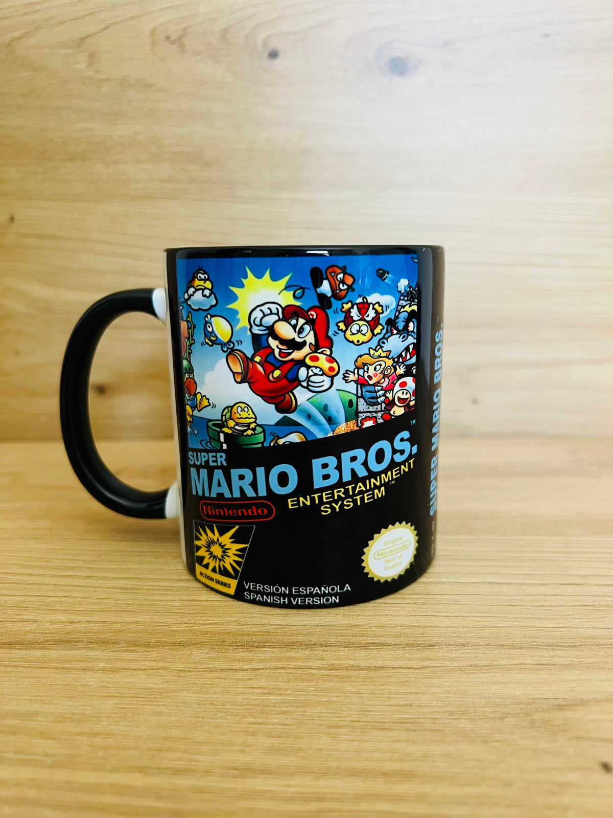 Tazas Super Mario Retro · Carátula completa