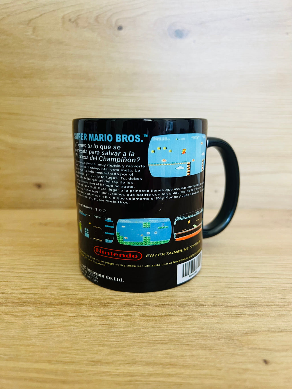 Tazas Super Mario Retro · Carátula completa