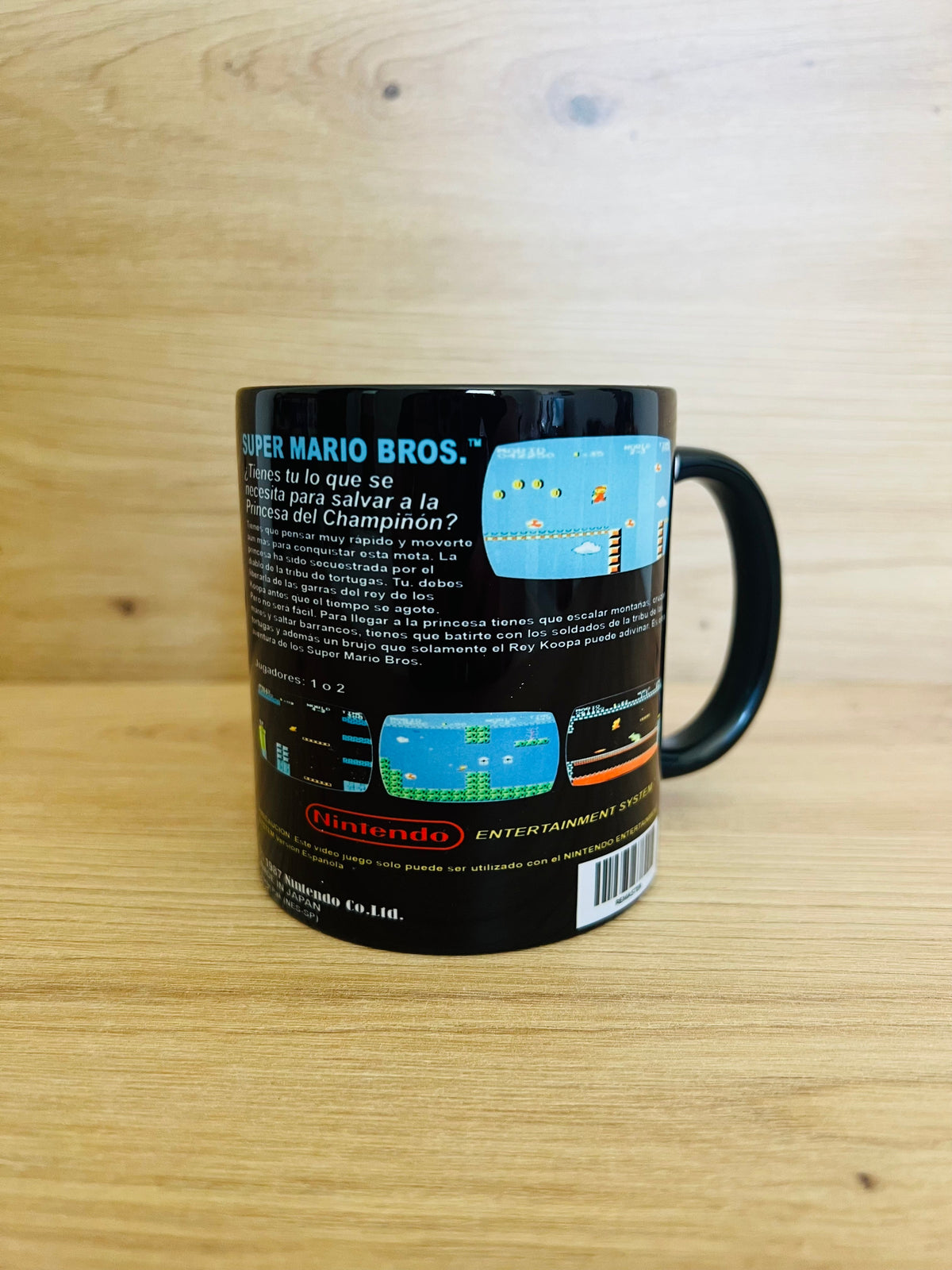 Tazas Super Mario Retro · Carátula completa