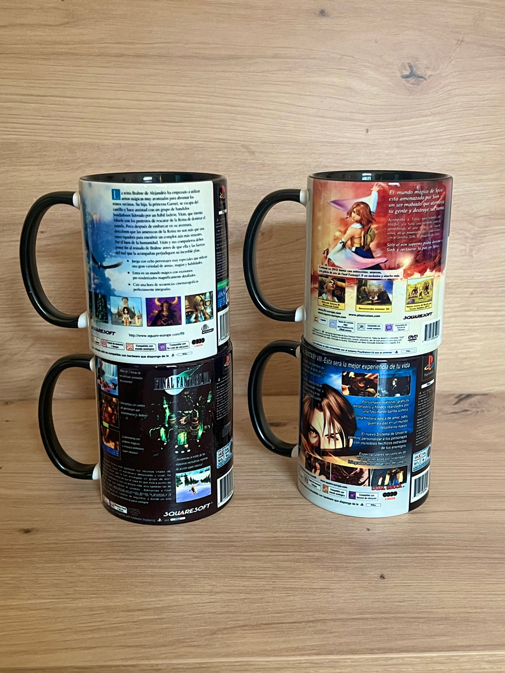 Tazas Final Fantasy · Carátula completa ⚠️Últimas 3 Tazas⚠️