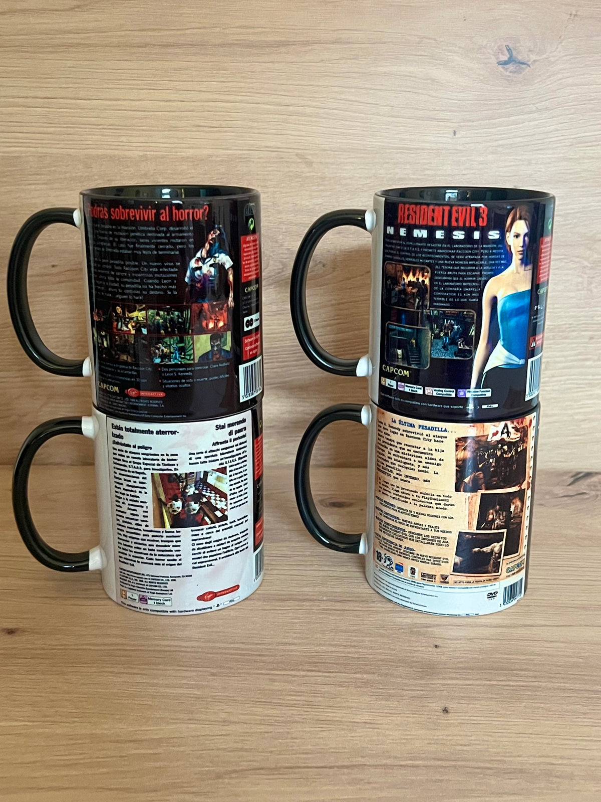 Tazas Resident Evil · Carátula completa ⚠️Últimas 4 Tazas⚠️