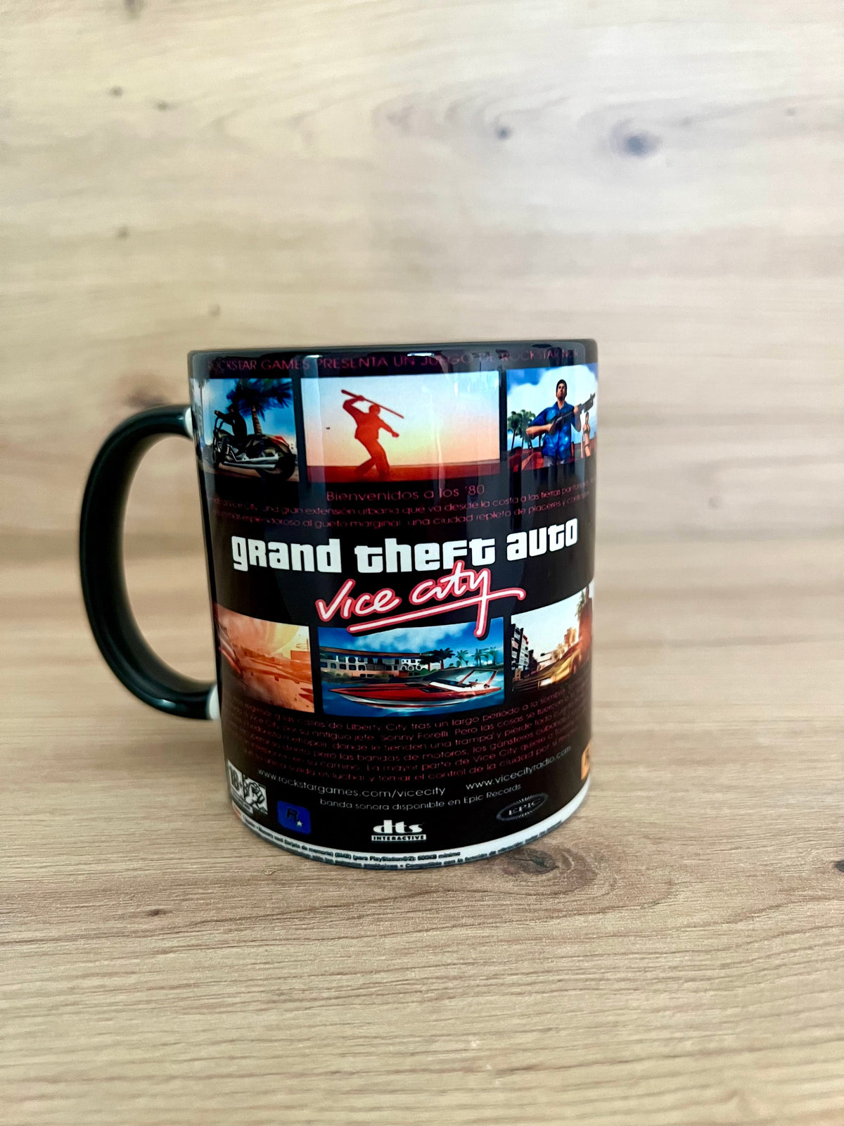 Tazas Grand Theft Auto · Carátula completa