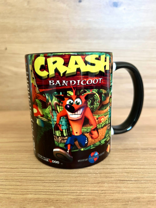 Tazas Crash Bandicoot · Carátula completa
