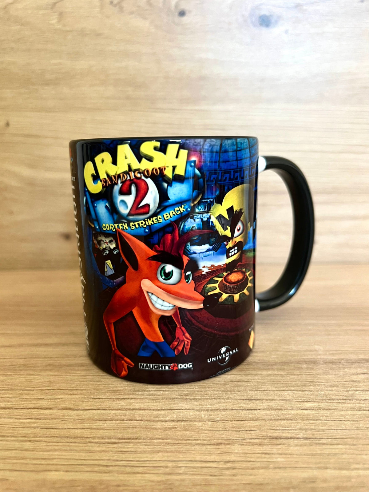 Tazas Crash Bandicoot · Carátula completa