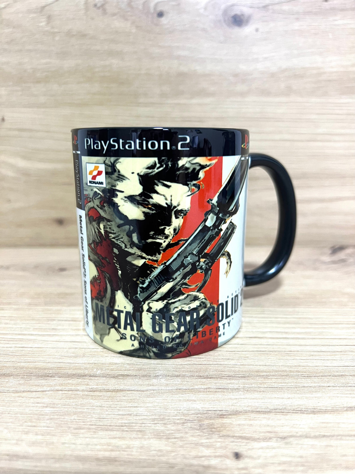 Tazas Metal Gear Solid · Carátula completa ⚠️Últimas 4 Tazas⚠️