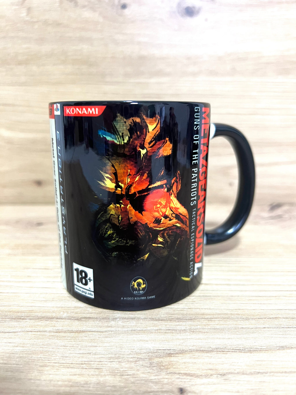 Tazas Metal Gear Solid · Carátula completa ⚠️Últimas 4 Tazas⚠️