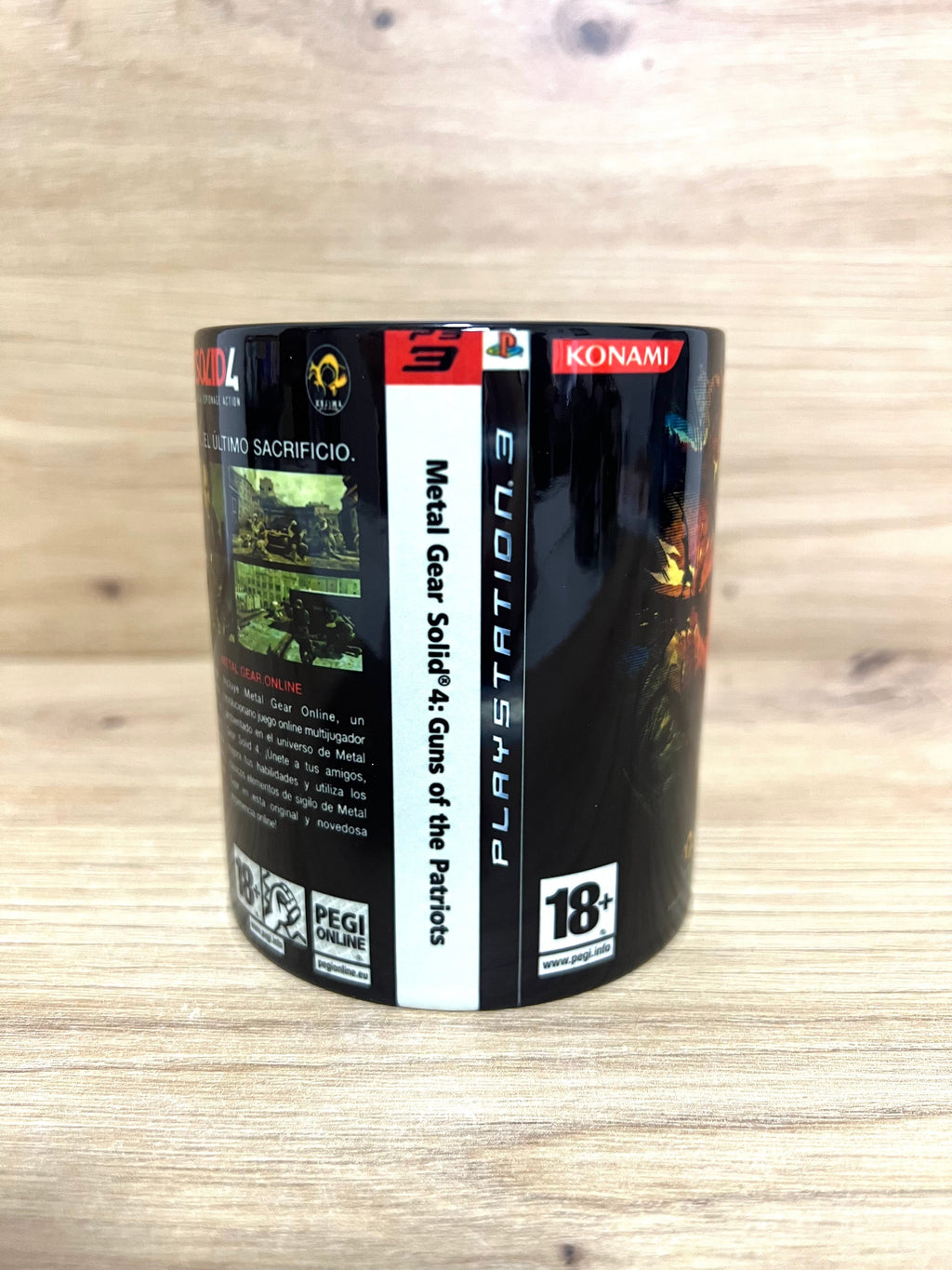 Tazas Metal Gear Solid · Carátula completa ⚠️Últimas 4 Tazas⚠️