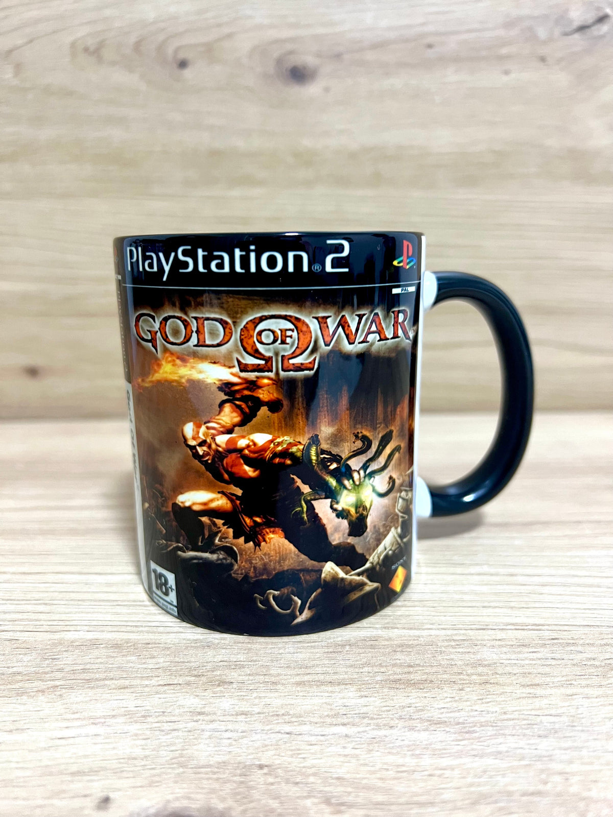 Tazas God of War · Carátula completa