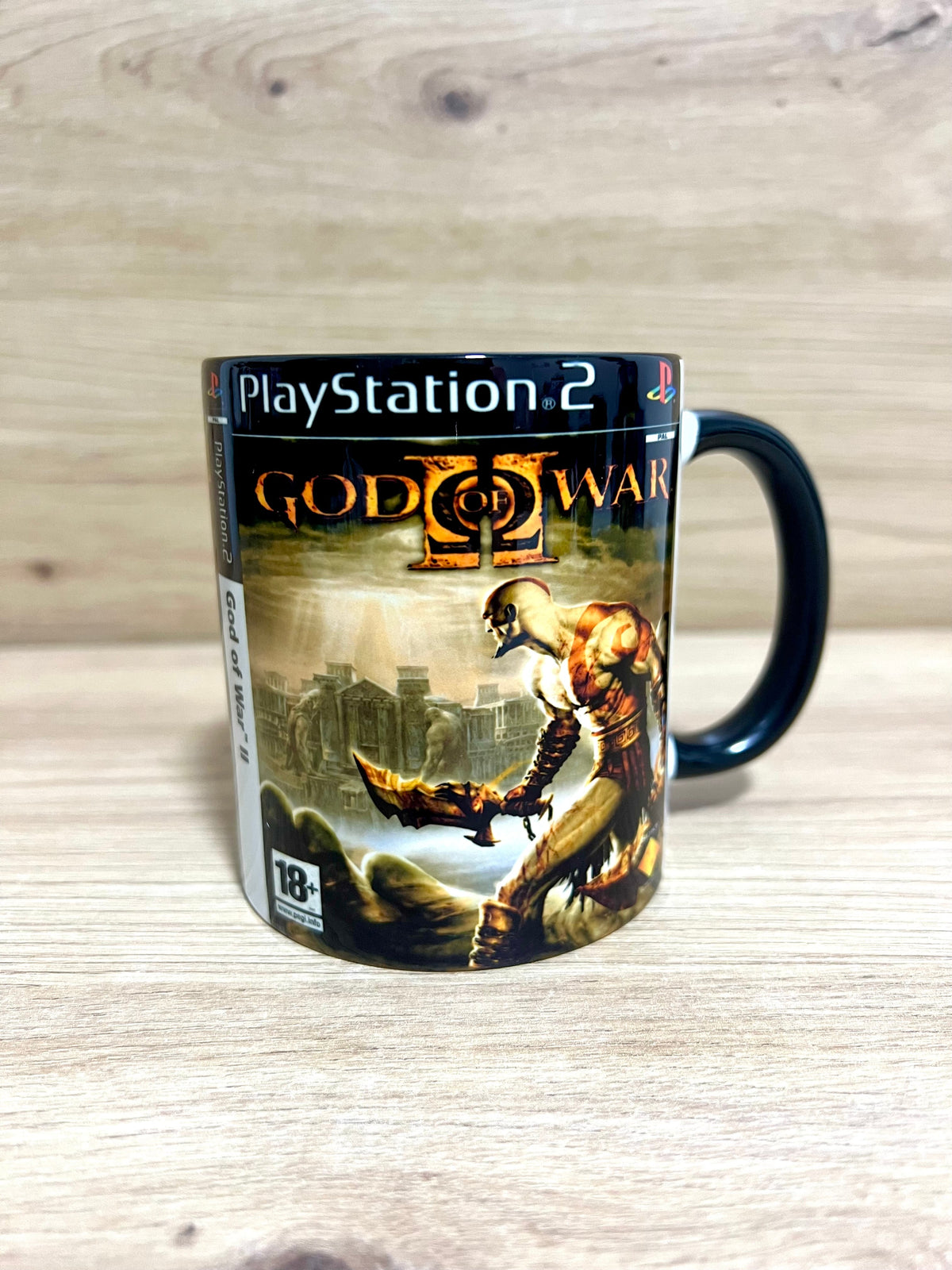 Tazas God of War · Carátula completa