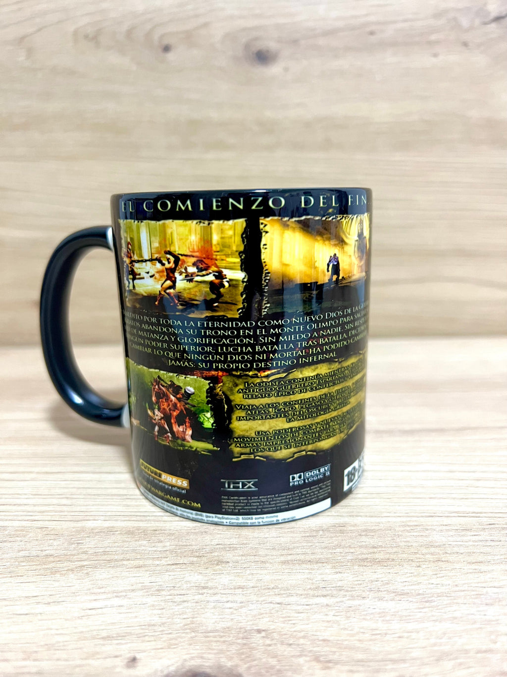 Tazas God of War · Carátula completa