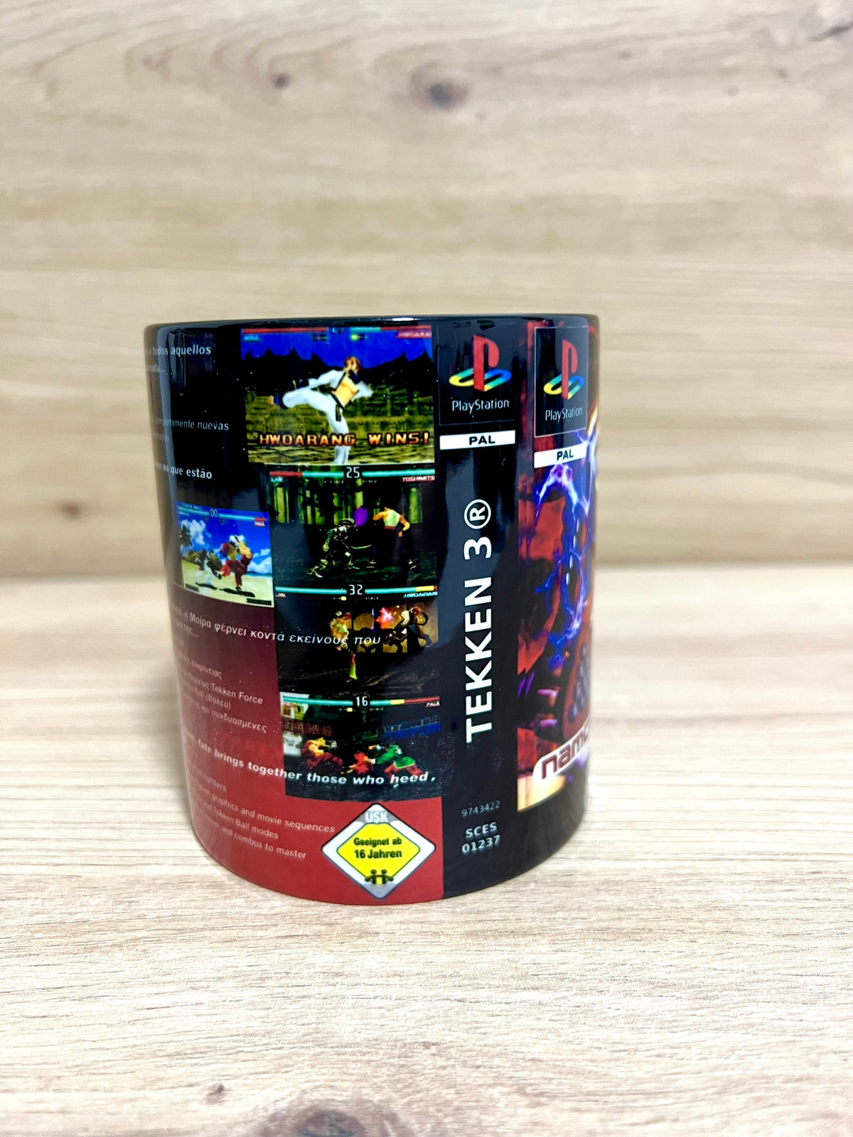 Taza Tekken 3 · Carátula completa ⚠️Últimas 2 Tazas⚠️
