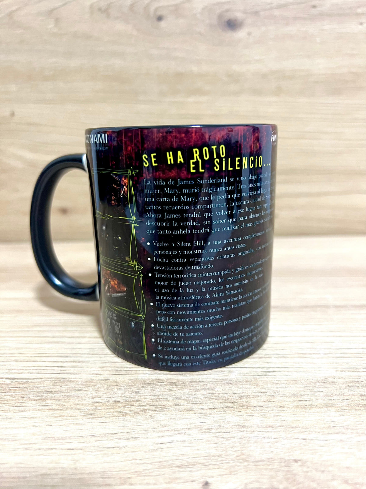 Tazas Silent Hill · Carátula completa ⚠️Últimas 4 Tazas⚠️