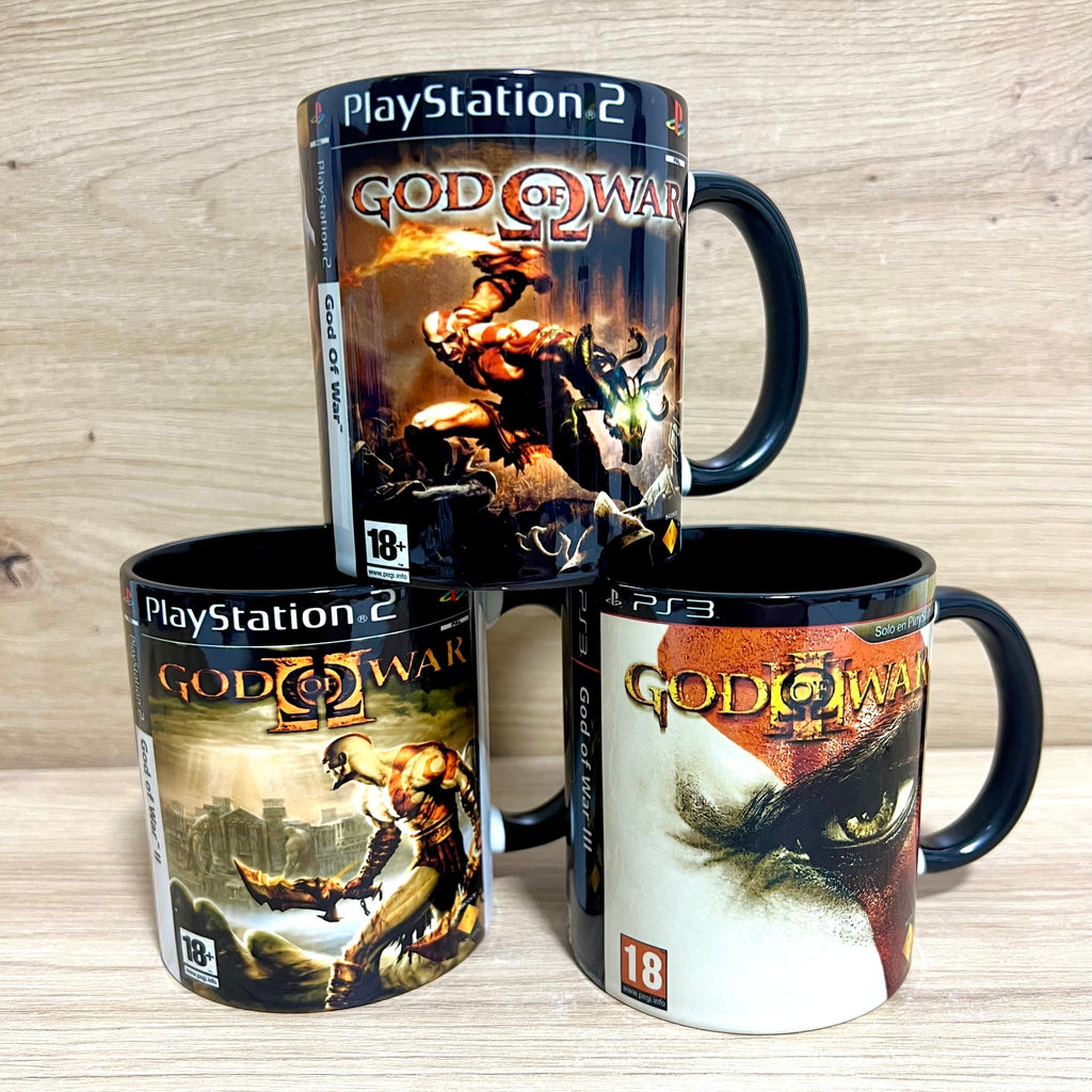 Tazas God of War · Carátula completa