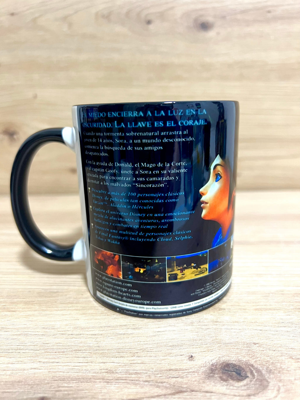 Tazas Kingdom Hearts · Carátula completa ⚠️Últimas 2 Tazas⚠️
