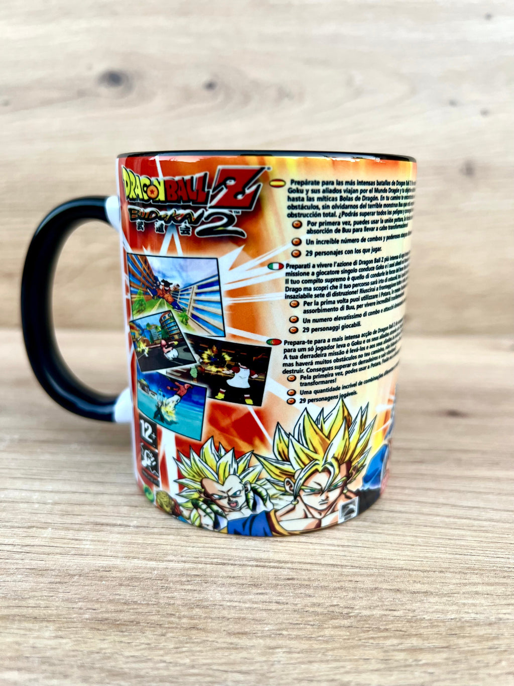 Tazas Dragon Ball Z · Carátula completa