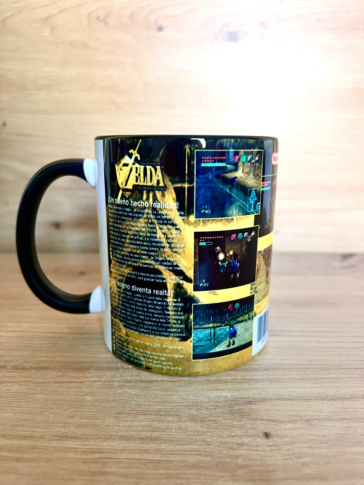 Tazas Zelda · Carátula completa