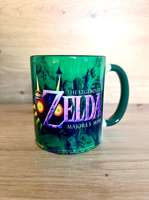 Taza Zelda Majora’s Mask · Nintendo 64 · frontal