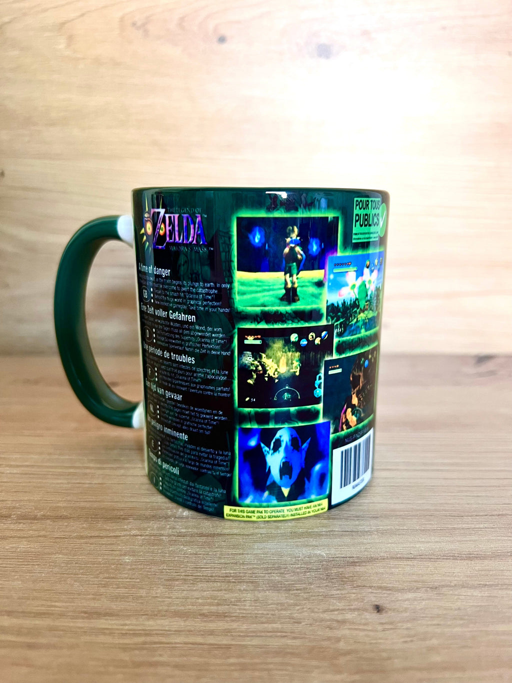 Tazas Zelda · Carátula completa
