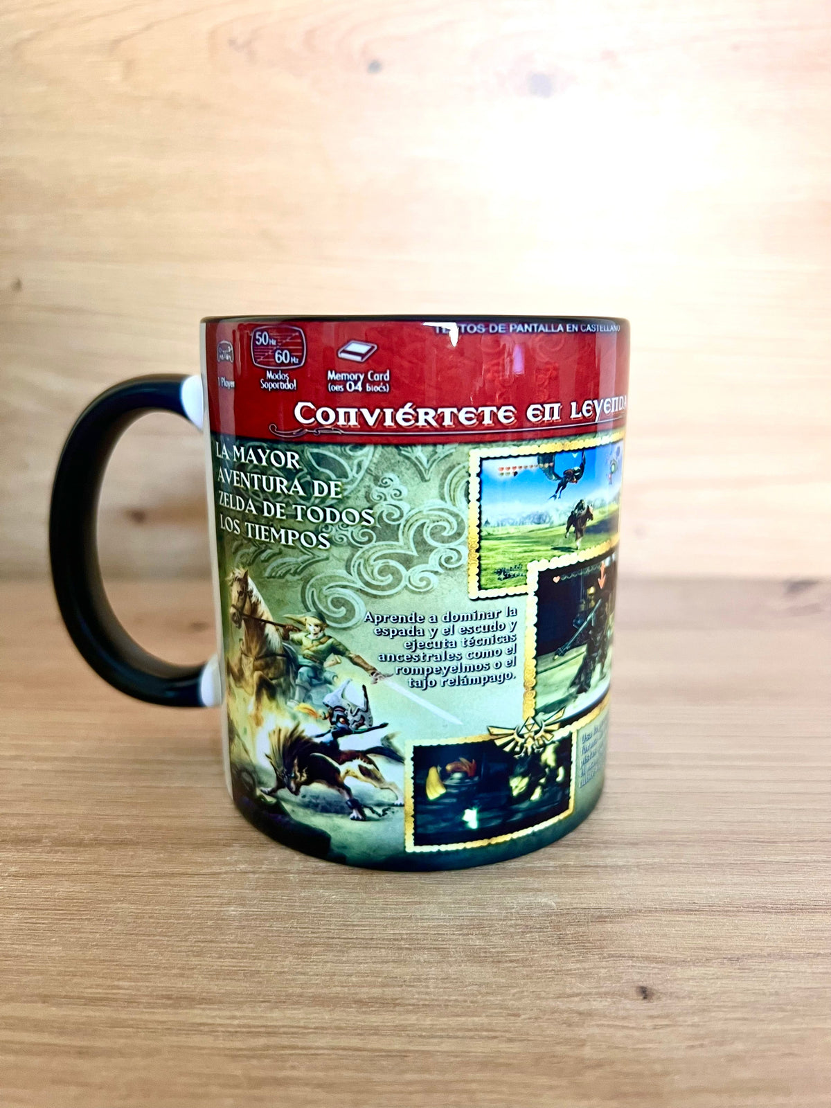 Tazas Zelda · Carátula completa