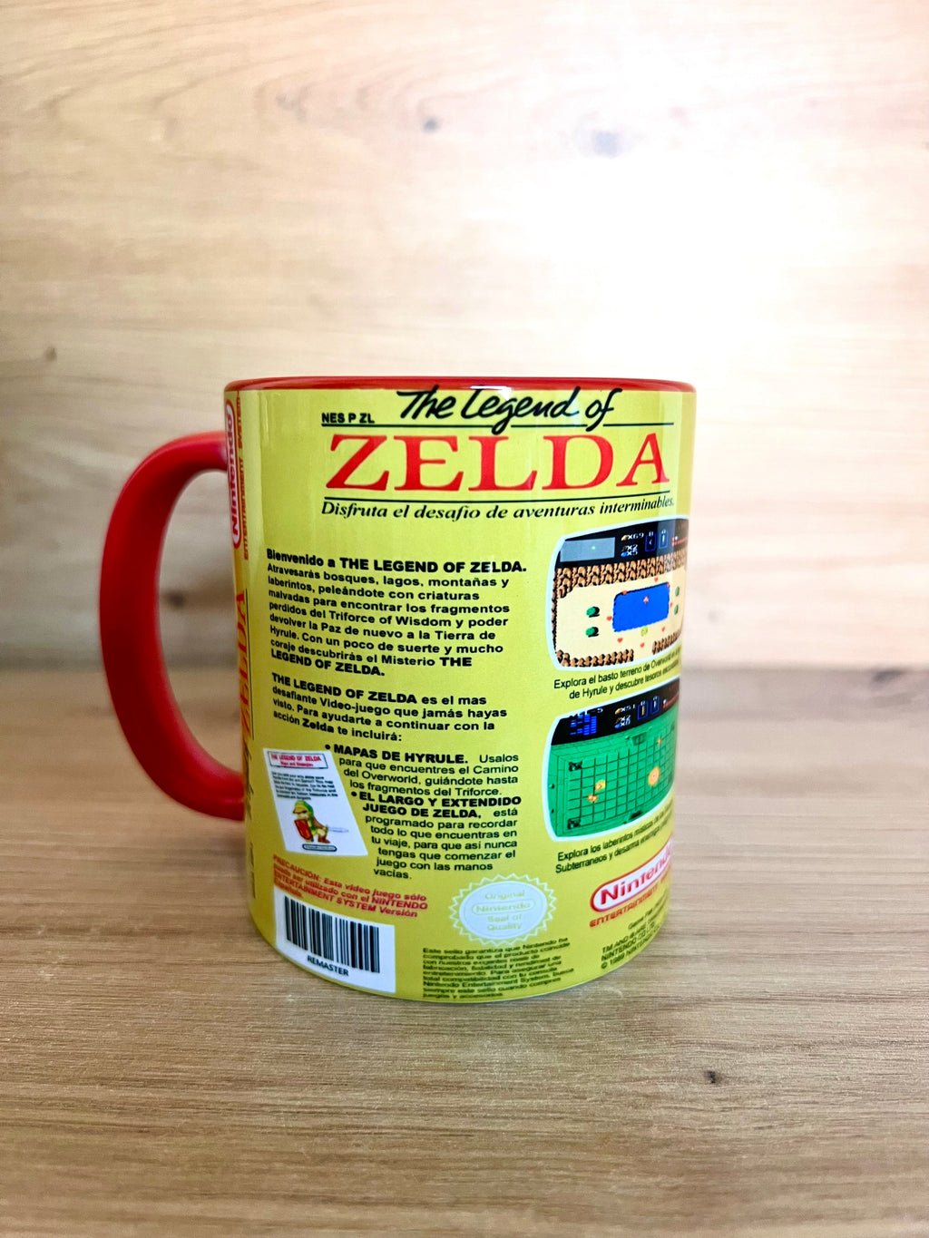 Tazas Zelda · Carátula completa