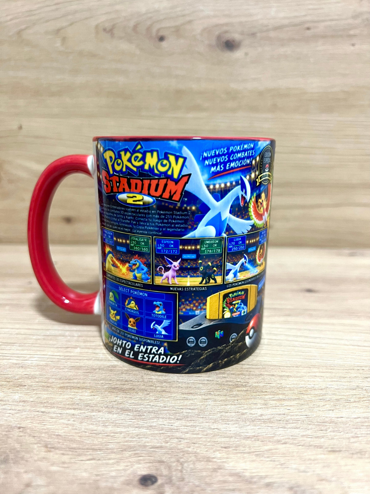 Tazas Pokémon Stadium Ed Especial