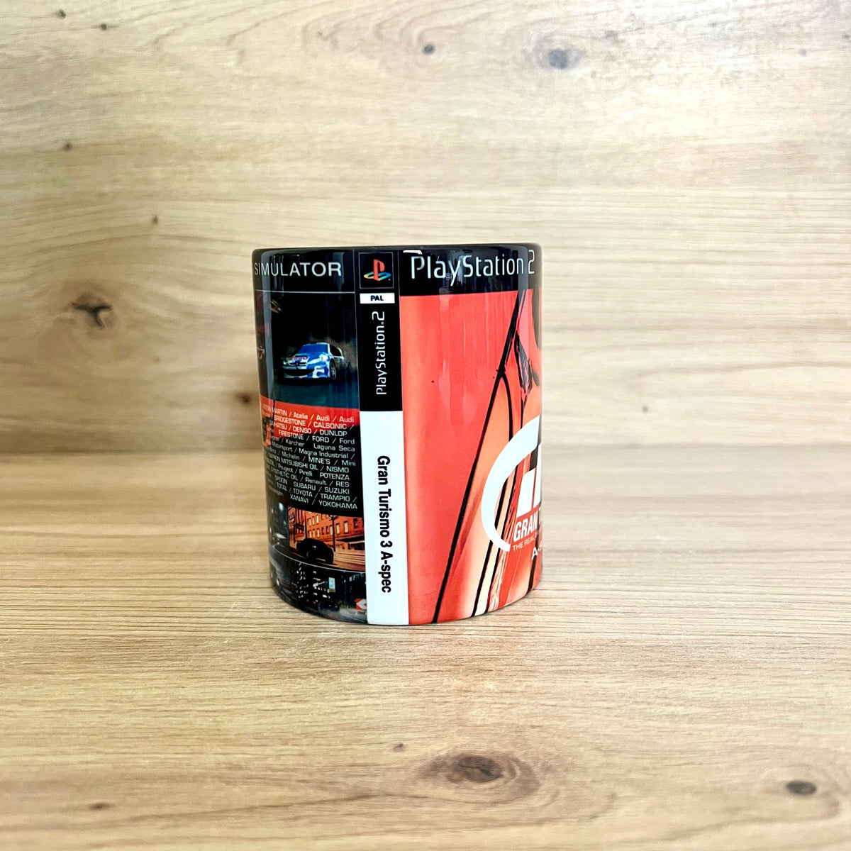 Tazas Gran Turismo • Carátula Completa