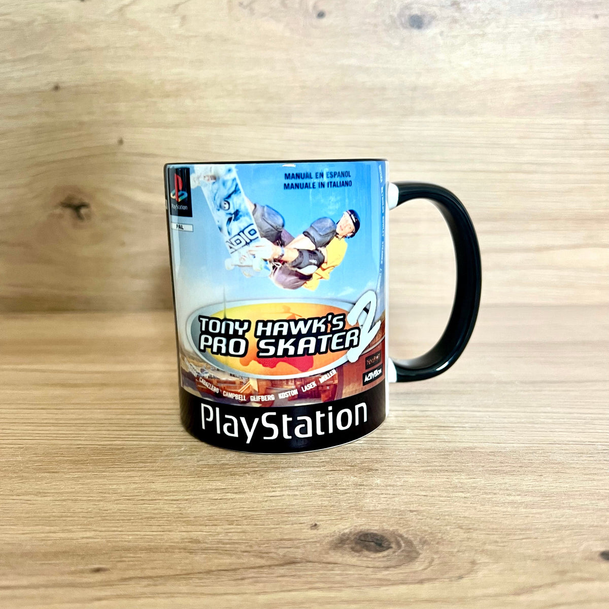 Tazas Tony Hawk's • Carátula Completa