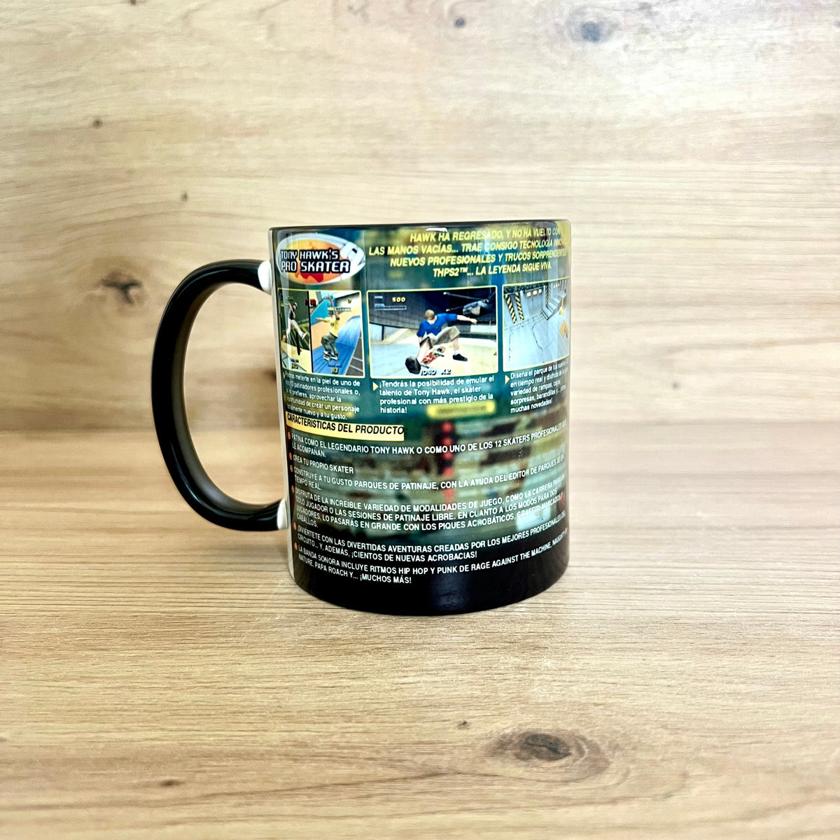 Tazas Tony Hawk's • Carátula Completa