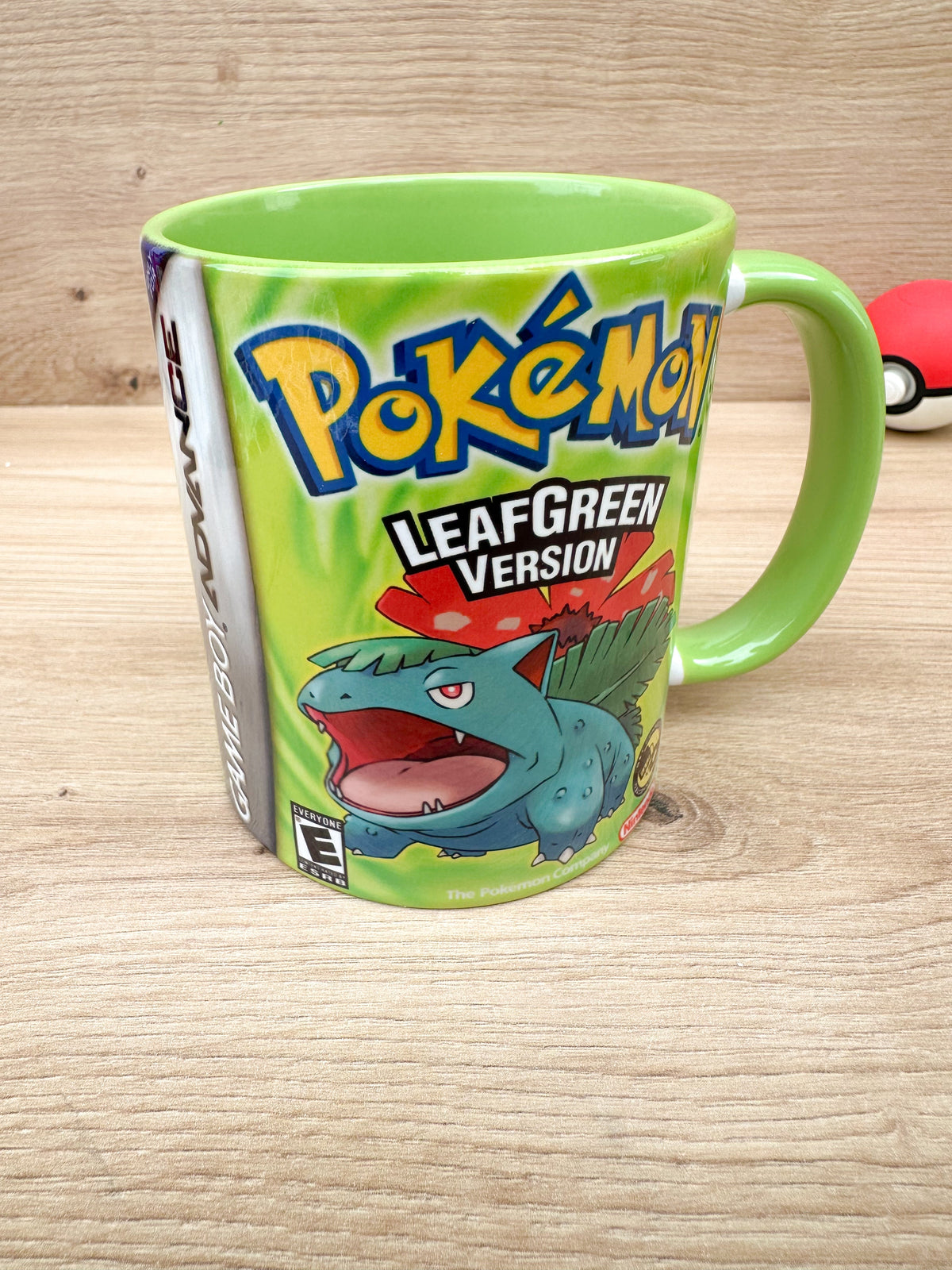 Taza Pokémon Verde Hoja 🌿