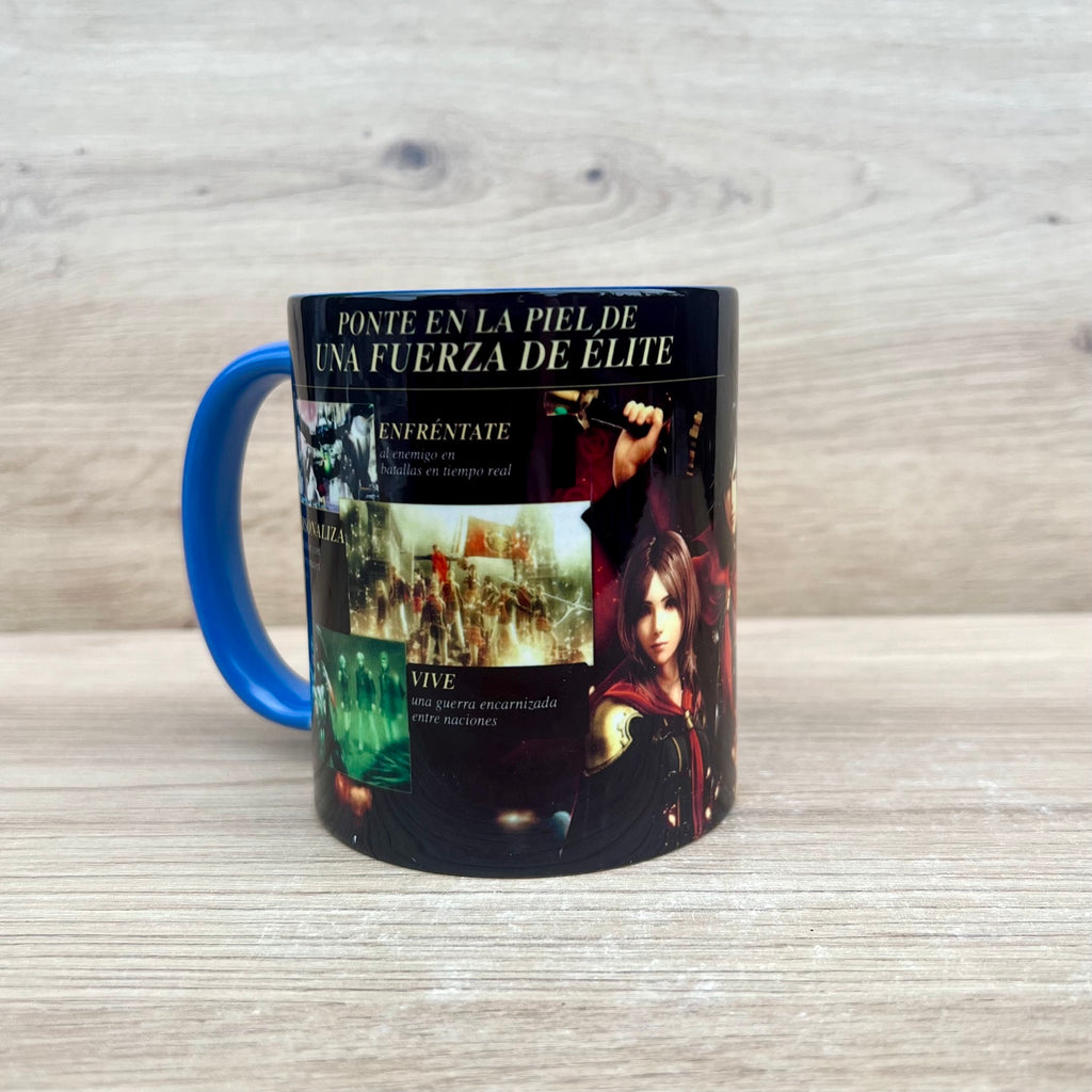Final Fantasy Type-0 HD PS4 - taza trasera