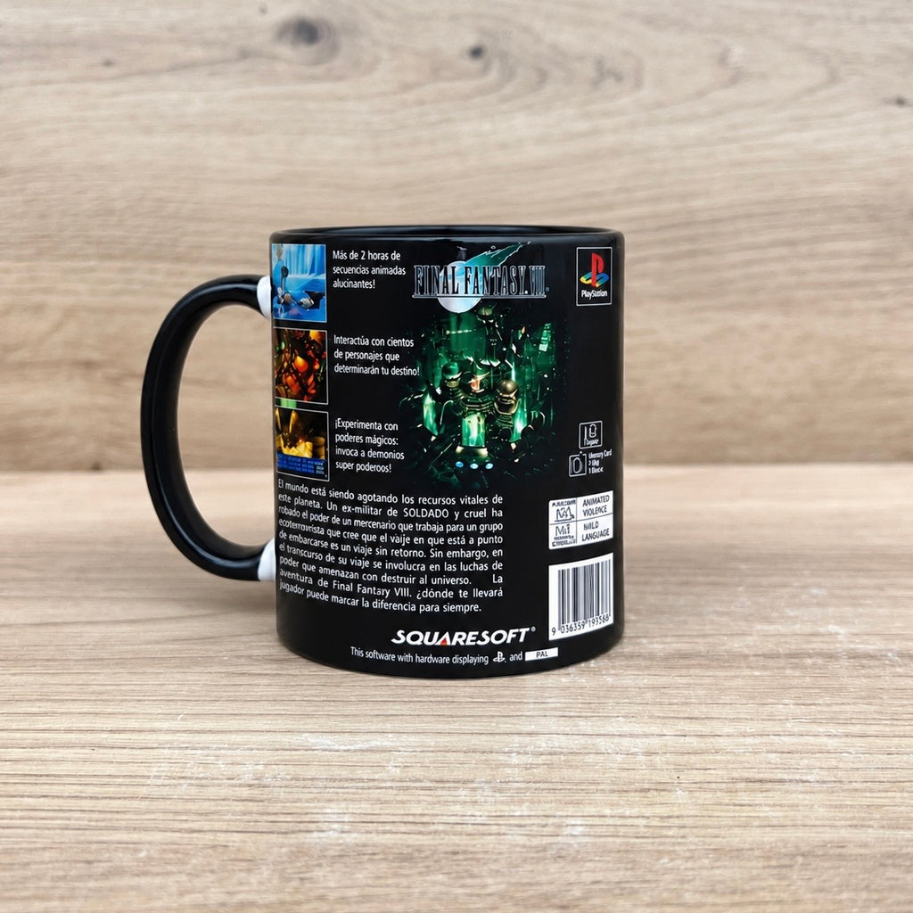Final Fantasy VII PS1 - taza trasera